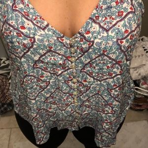 NWT lovestitch Button detail blouse